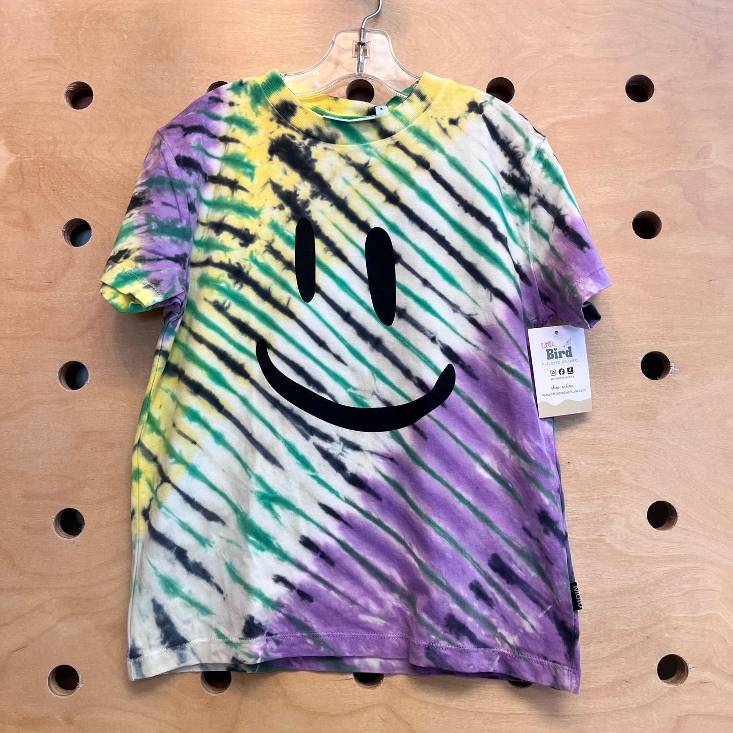 Organic Smiley Tie Dye Tee NEW!