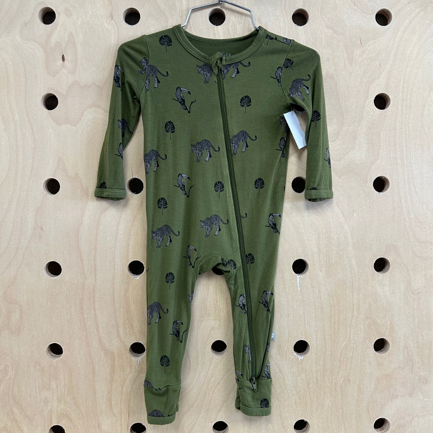 Green Safari Bamboo Zippy