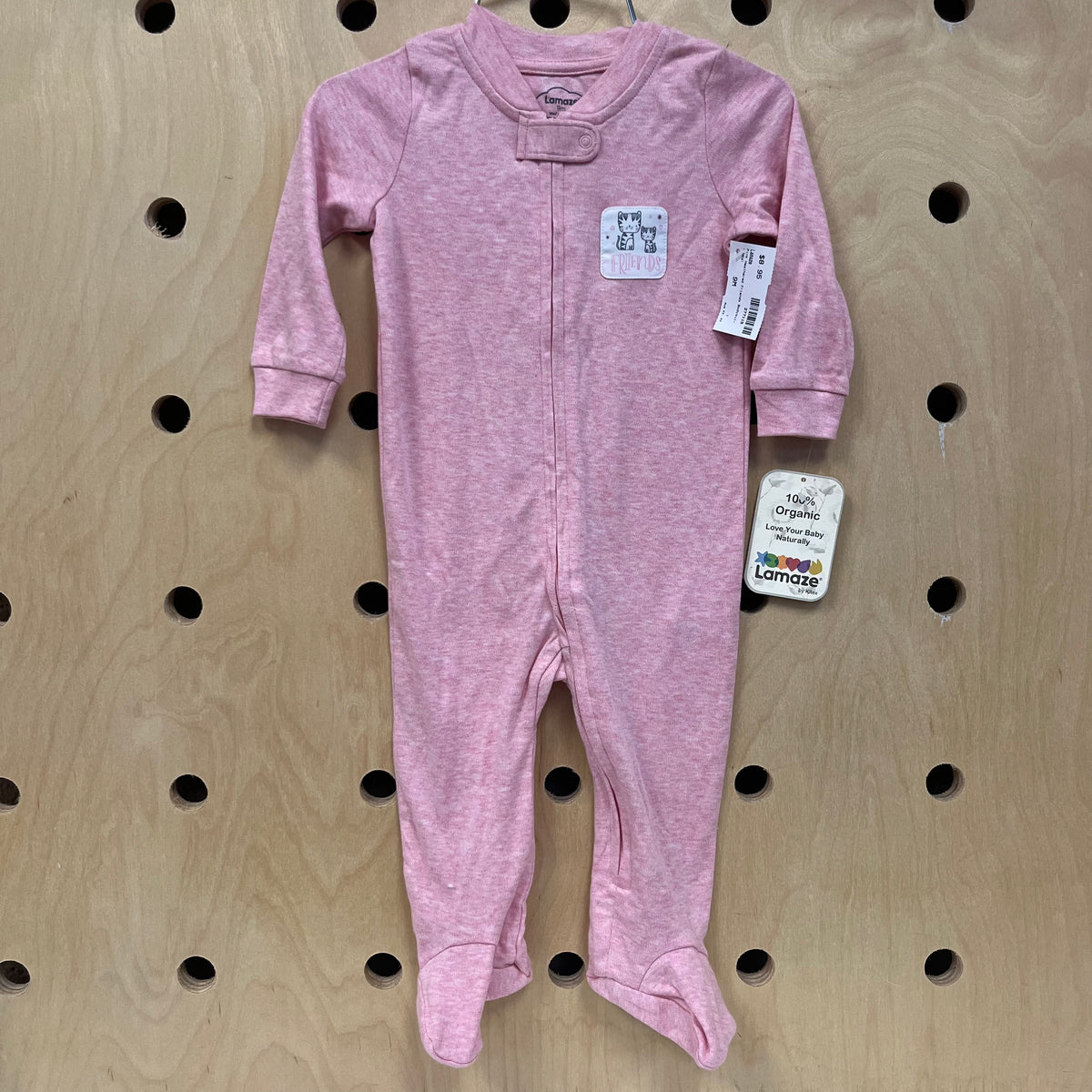 Pink Heathered Friends Bodysuit NEW!