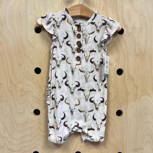 Longhorn Bamboo Romper