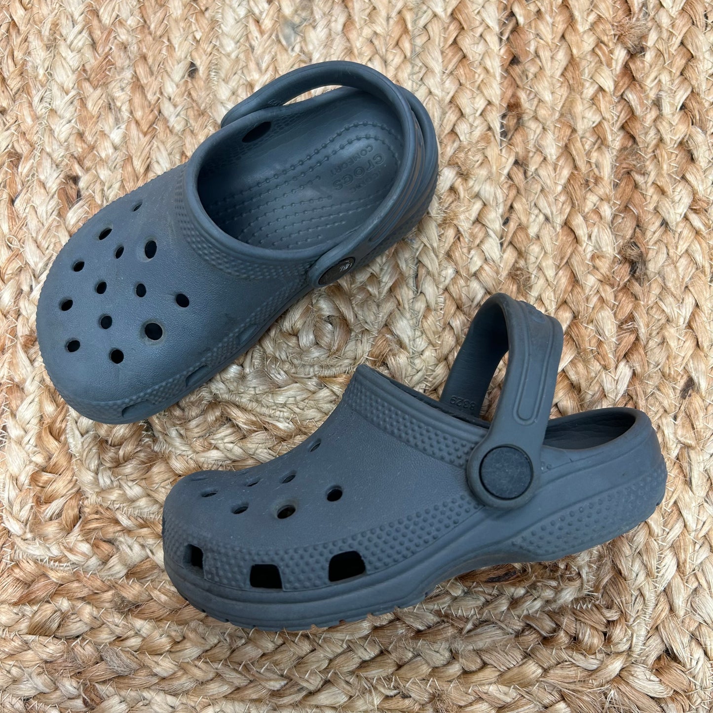 Grey Crocs