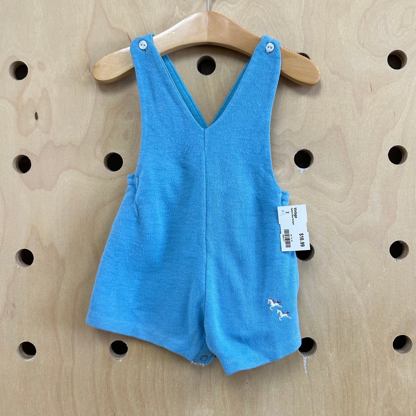 Carters Blue Romper