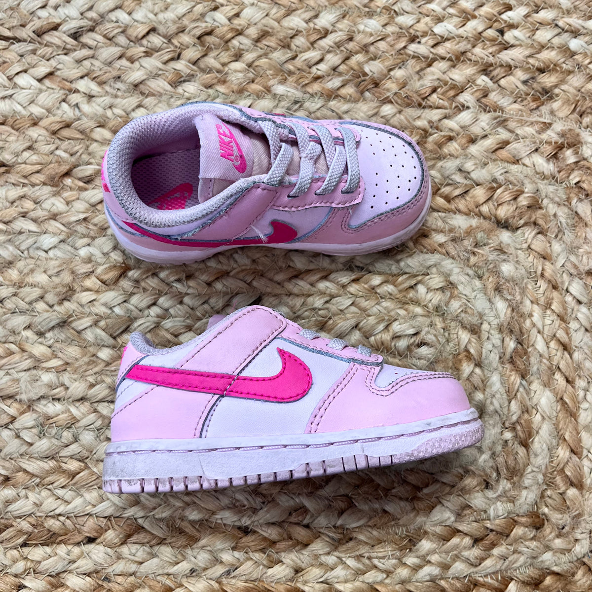 Triple Pink Dunk Sneakers