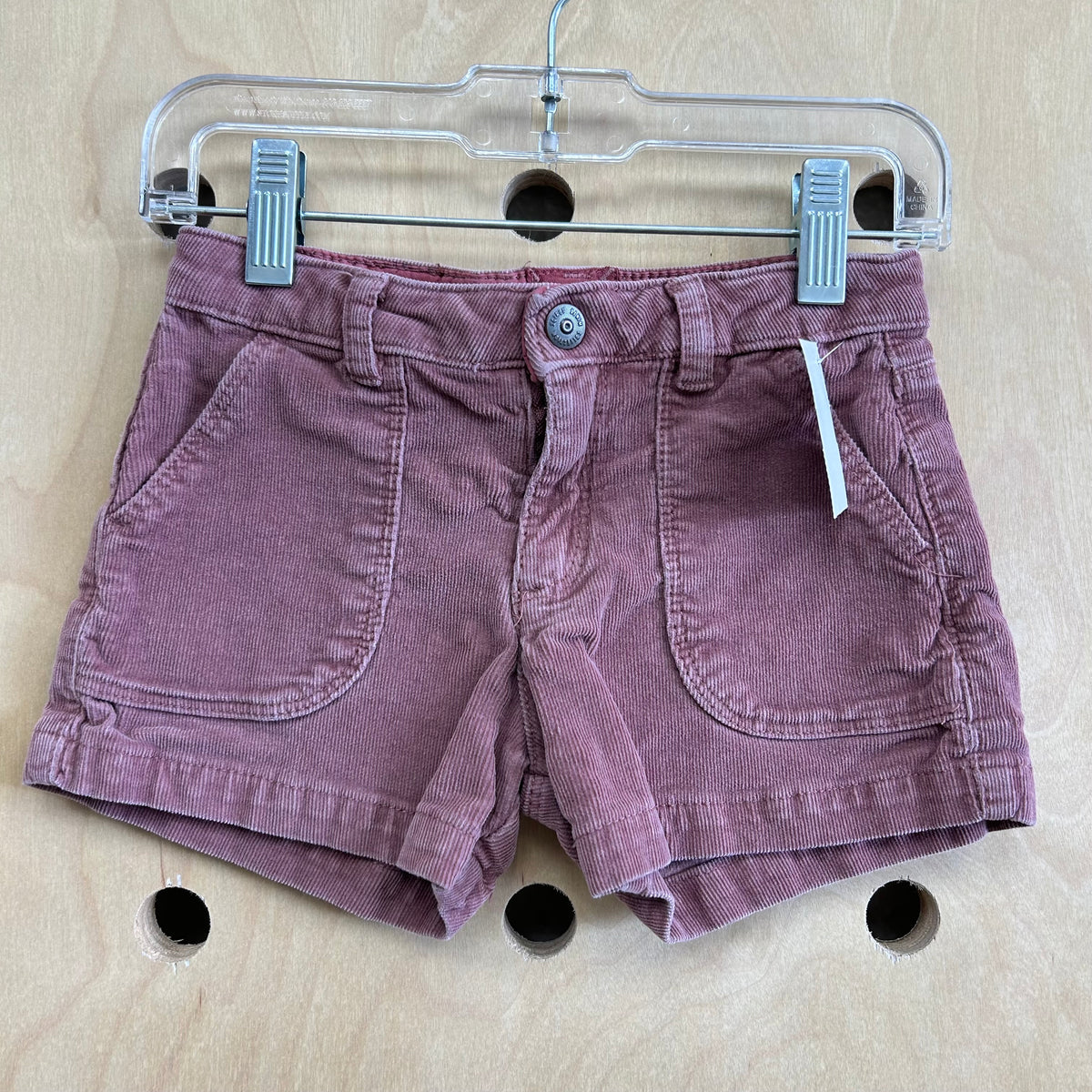 Dusty Purple Cord Shorts
