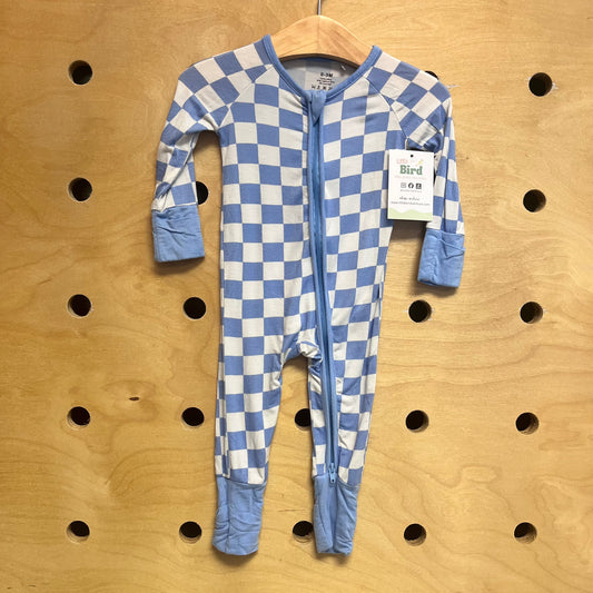 Blue/White Checkered Zippy