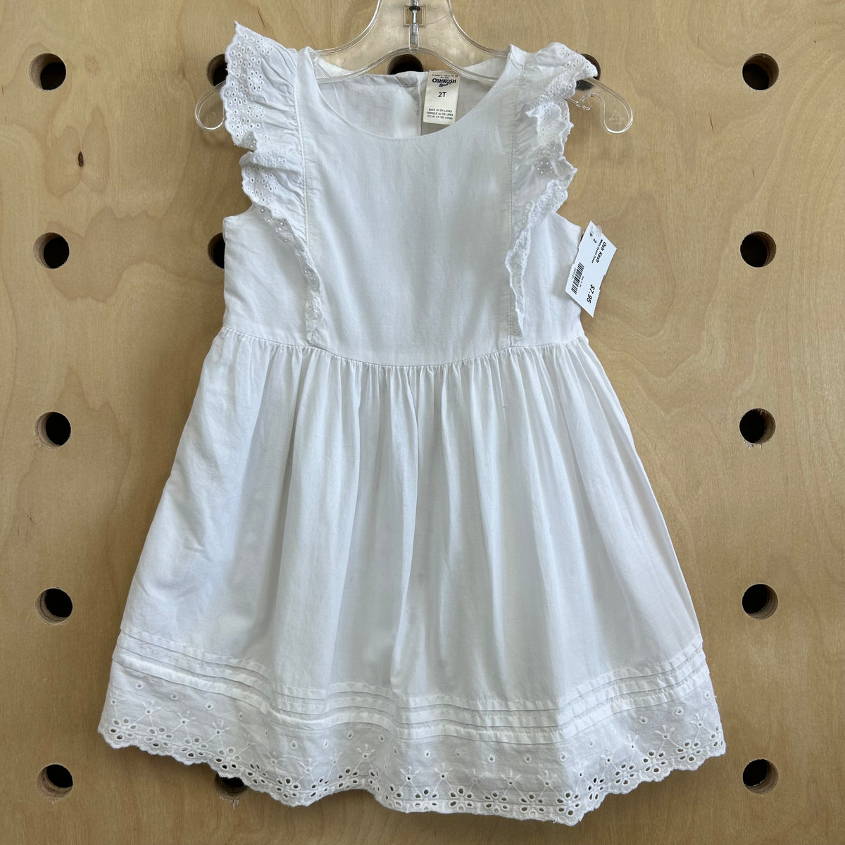 White Eyelet Dress