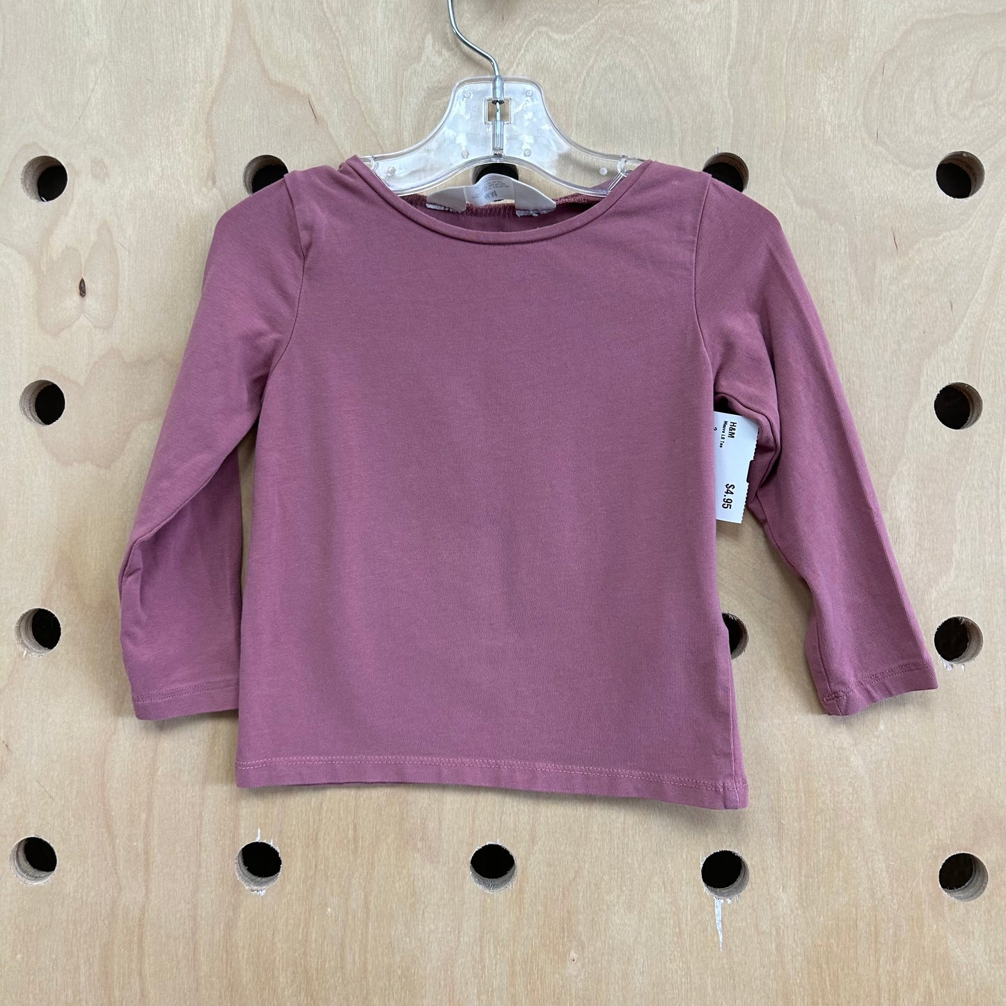 Mauve LS Tee