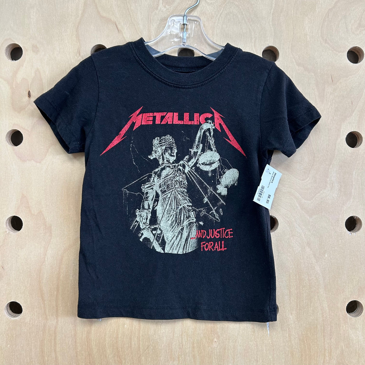 Black Metallica Band Tee