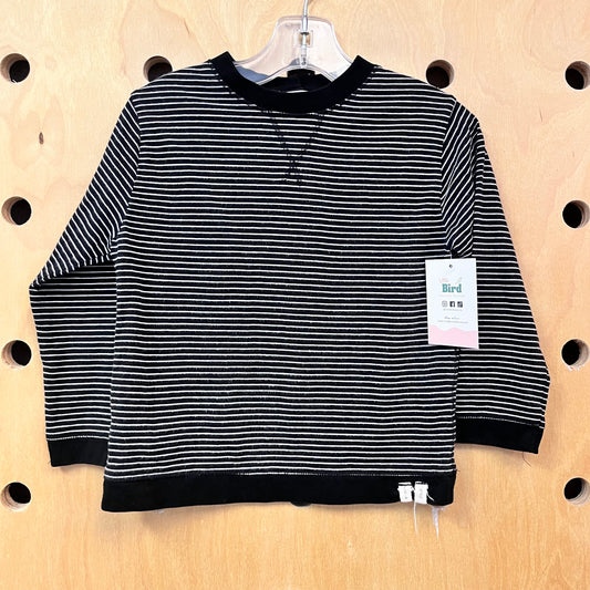 B+W Striped Pullover