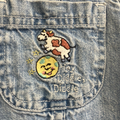 Vintage Hey Diddle Diddle Overalls