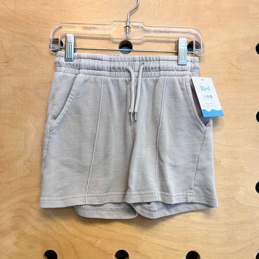 Grey Drawstring Soft Shorts