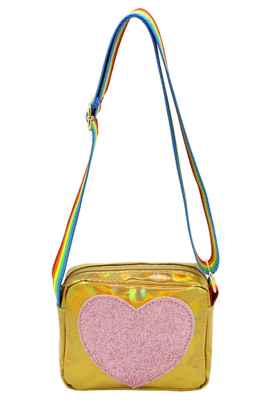 Heart Purse - Gold