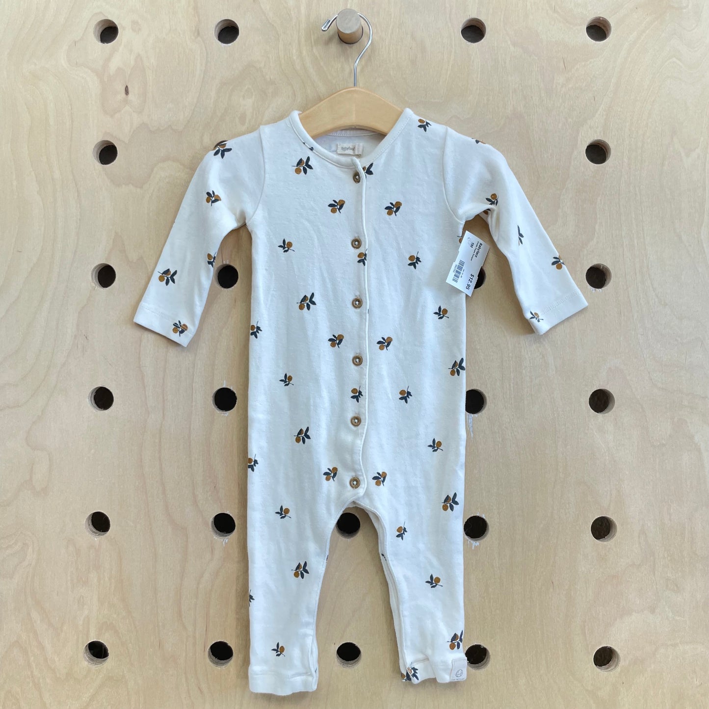 Cream Pears Romper