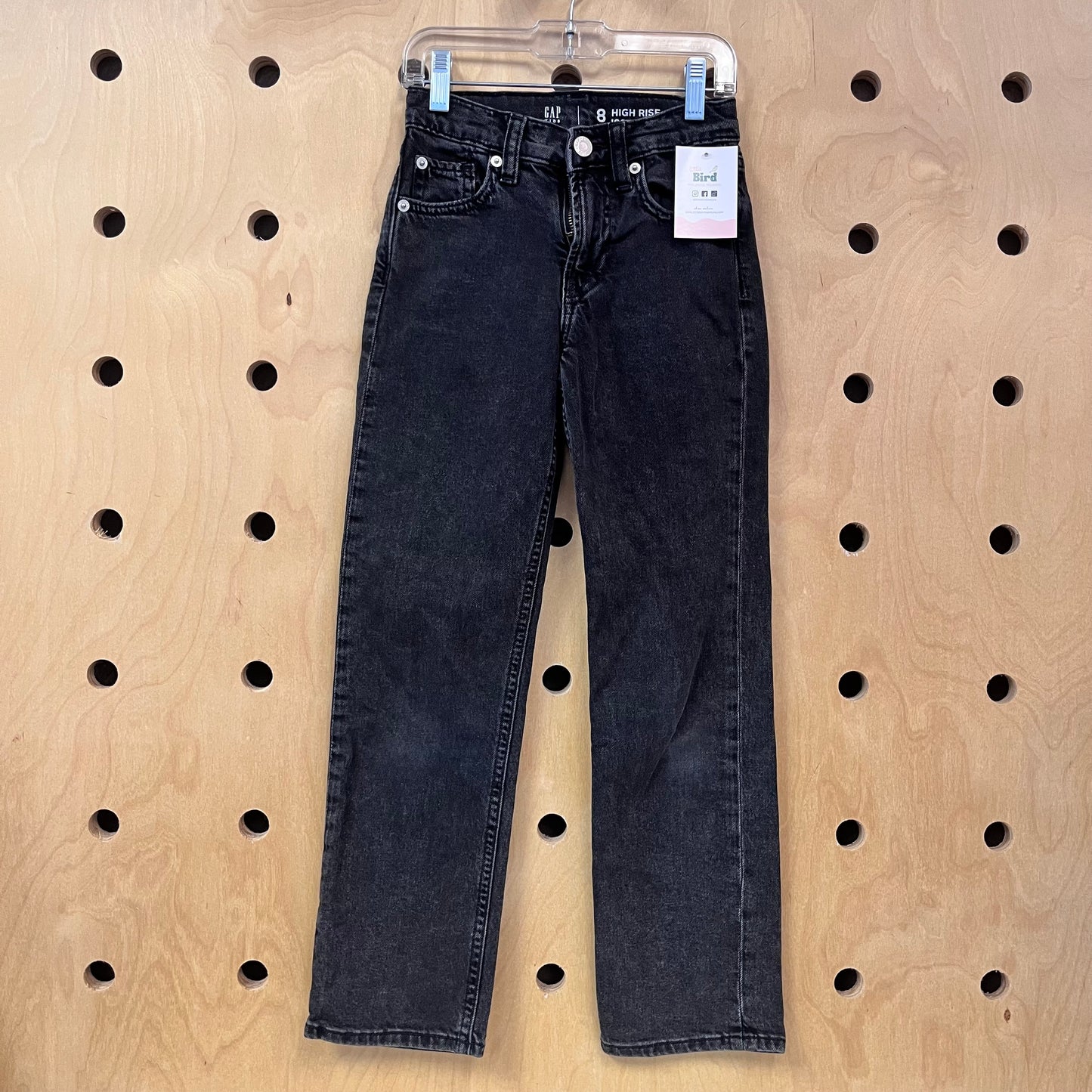 Black High Rise 90's Loose Denim