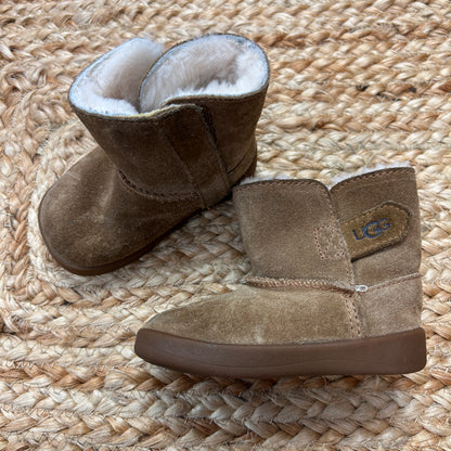 Brown Fluffy Booties