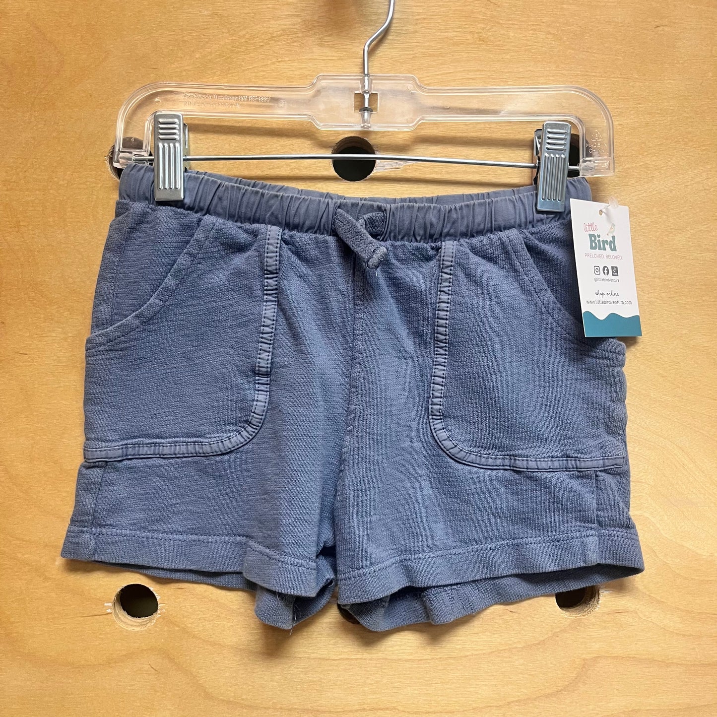 Teal Drawstring Shorts
