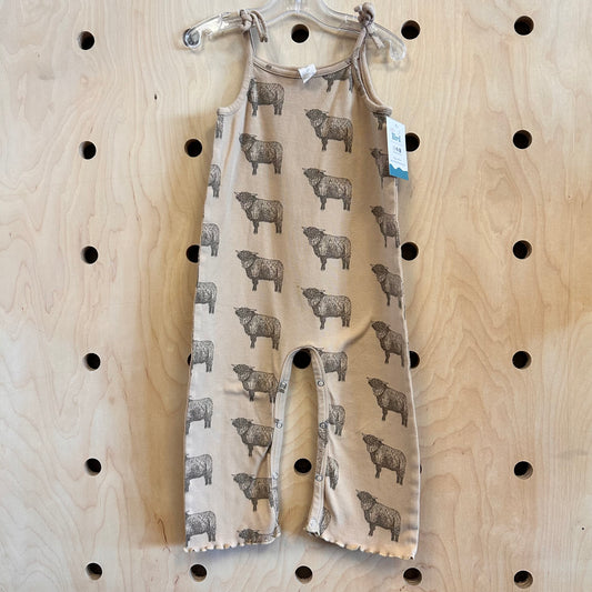 Organic Cows Romper