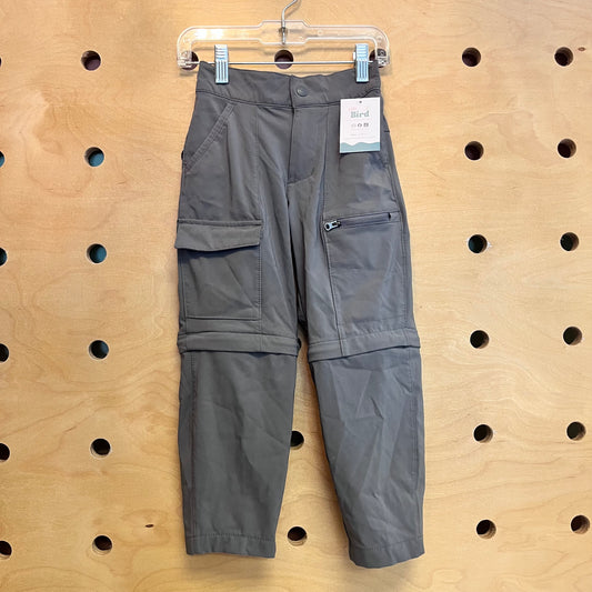 Grey Quick Dry Convertible Pants
