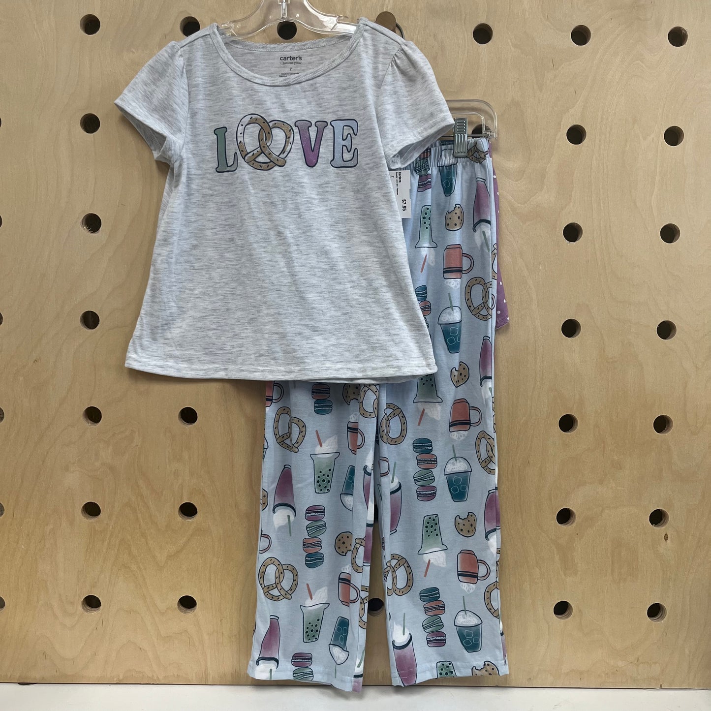 Snacks Love 3pc. Pajamas