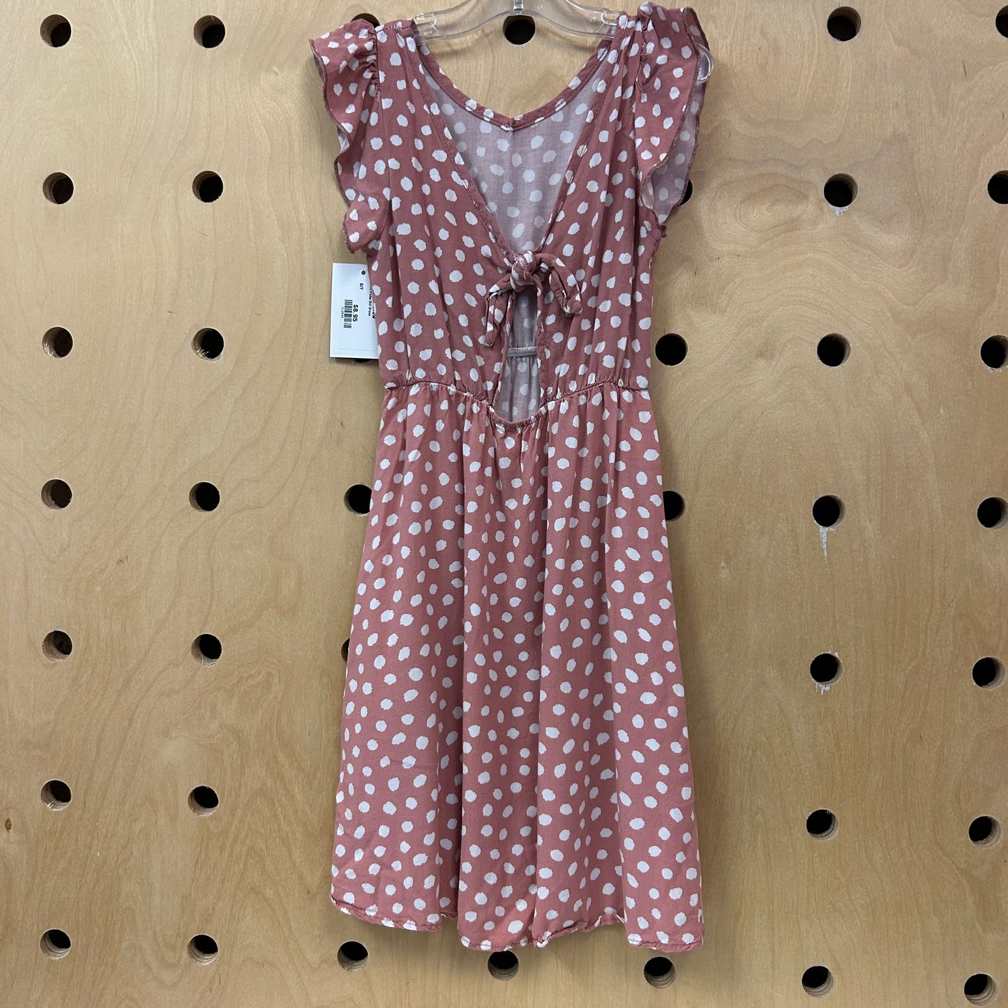 Pink Polka Dot Dress