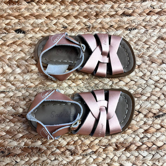 Rose Gold Fisherman Sandals