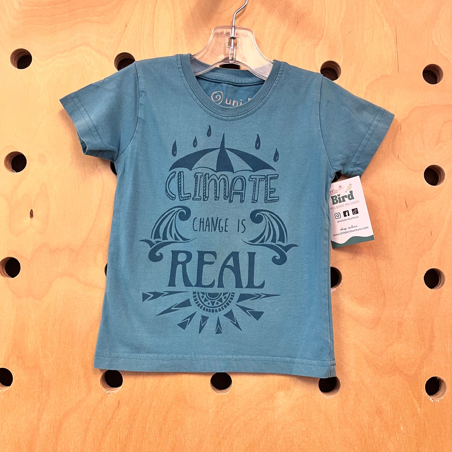 Blue Climate Chage Tee