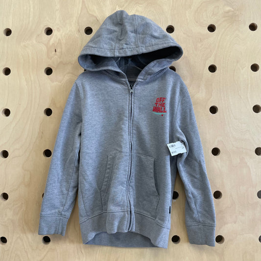 Grey Surf Bus Logo Zip Hoodie
