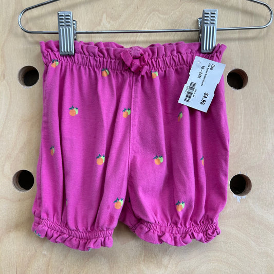 Pink Apples Bubble Shorts