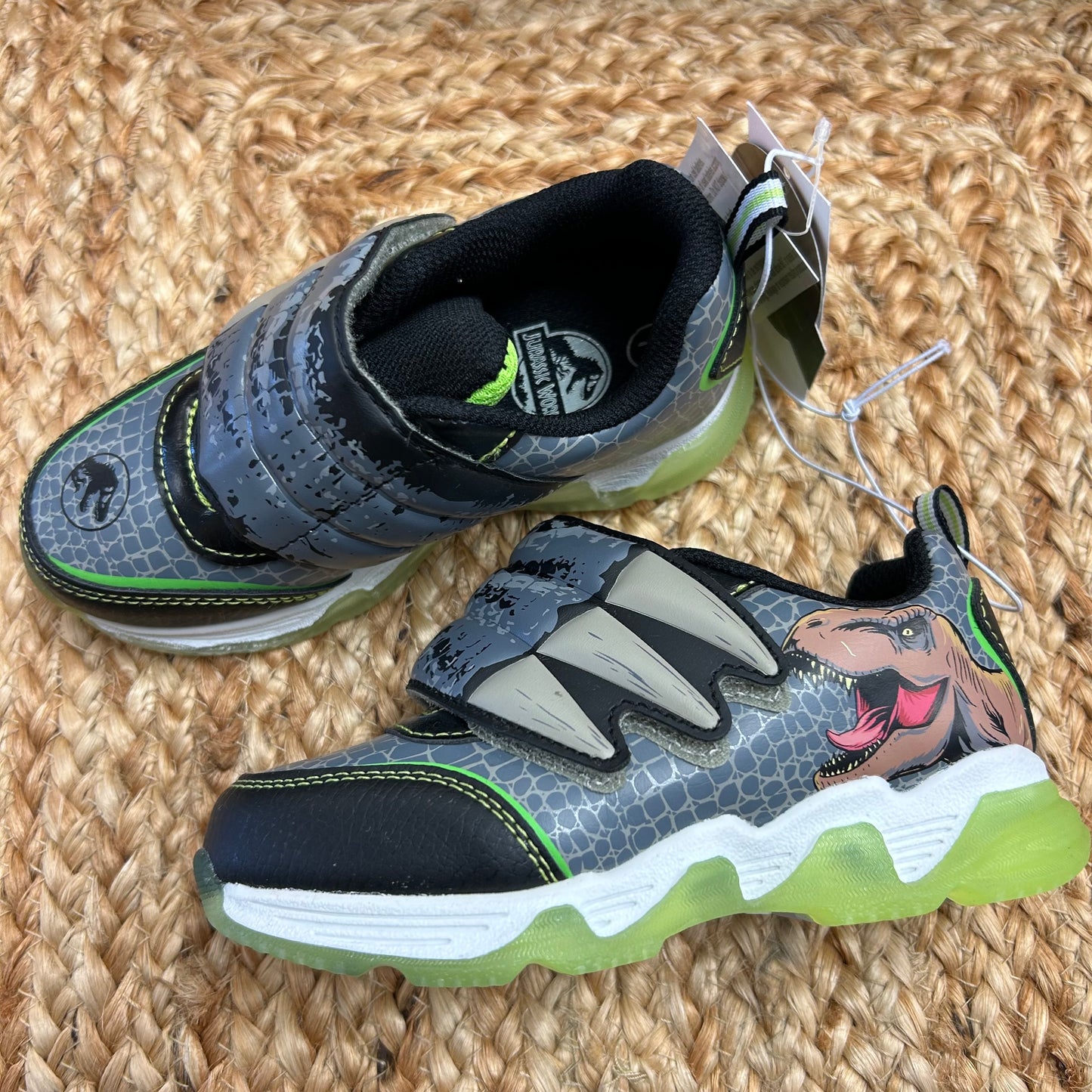 Light Up Dino Sneakers NEW!