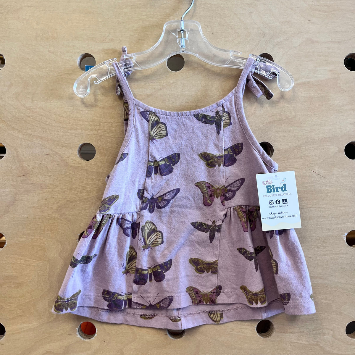 Organic Muave Butterfly Tank