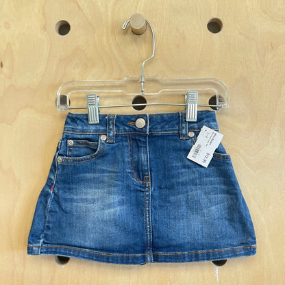 Kitty Pocket Denim Skirt