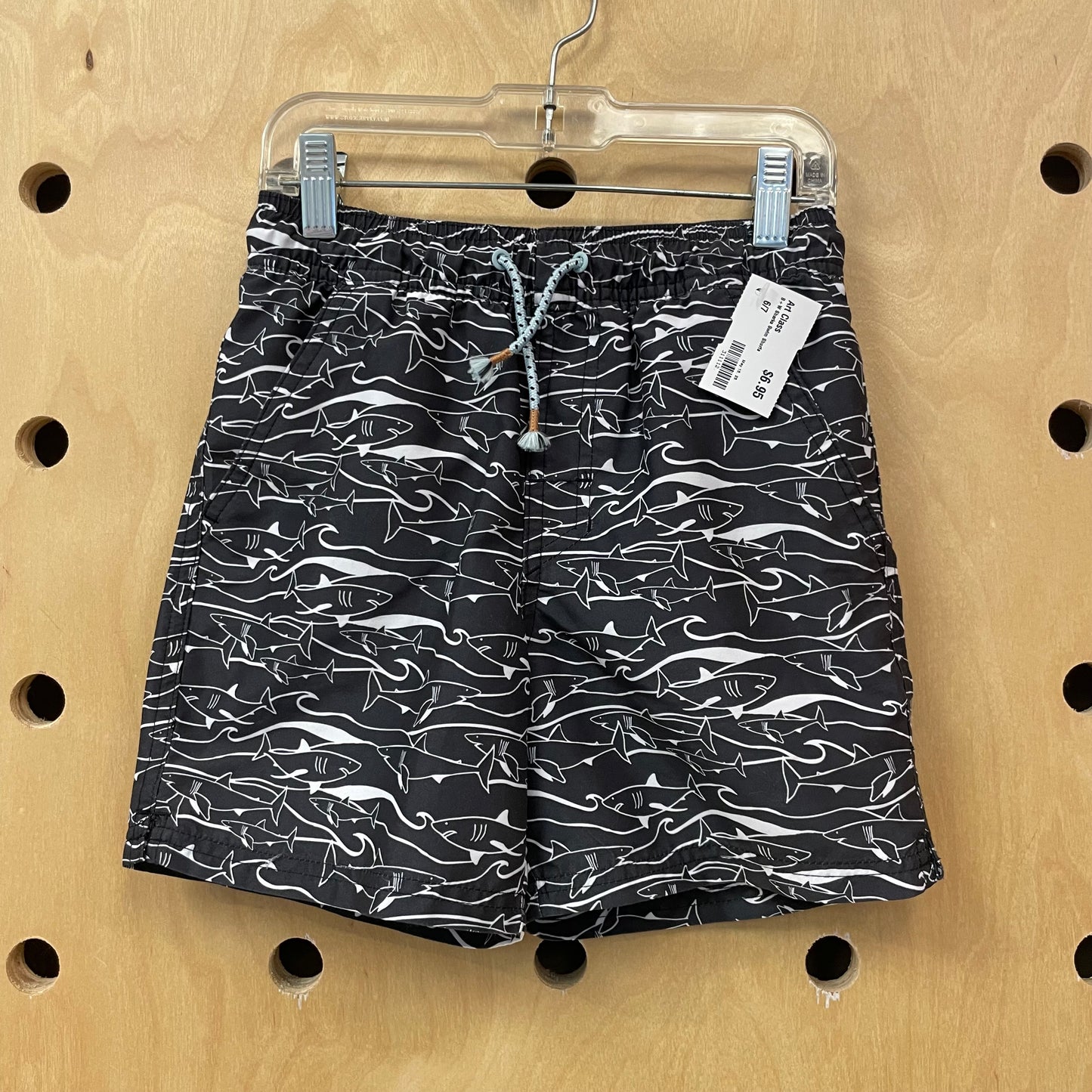 B+W Sharks Swim Shorts