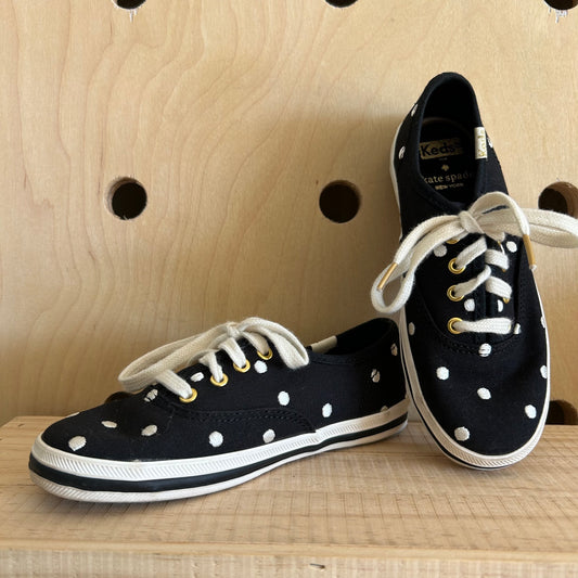 Black & White Polka Dot Shoes