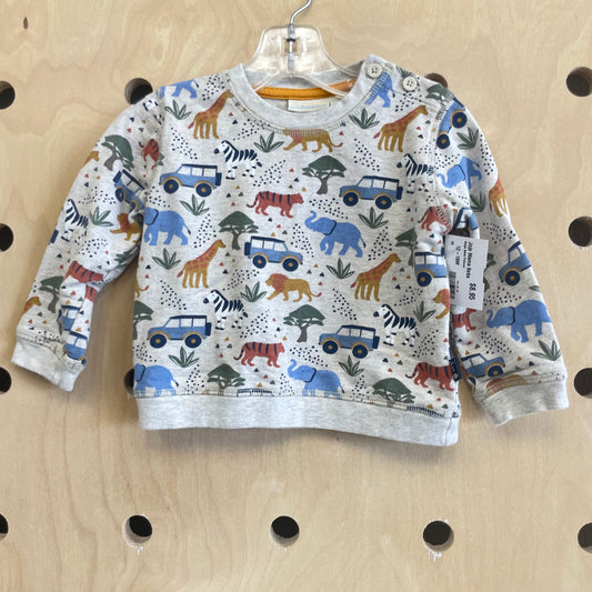 Beige Safari Pullover
