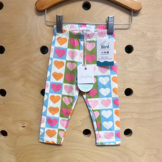 Checkerboard Hearts Leggings NEW!