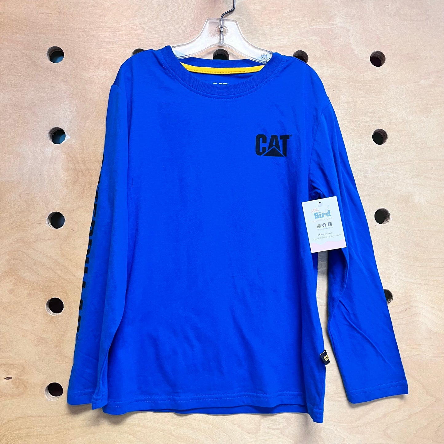 Blue Logo LS Tee