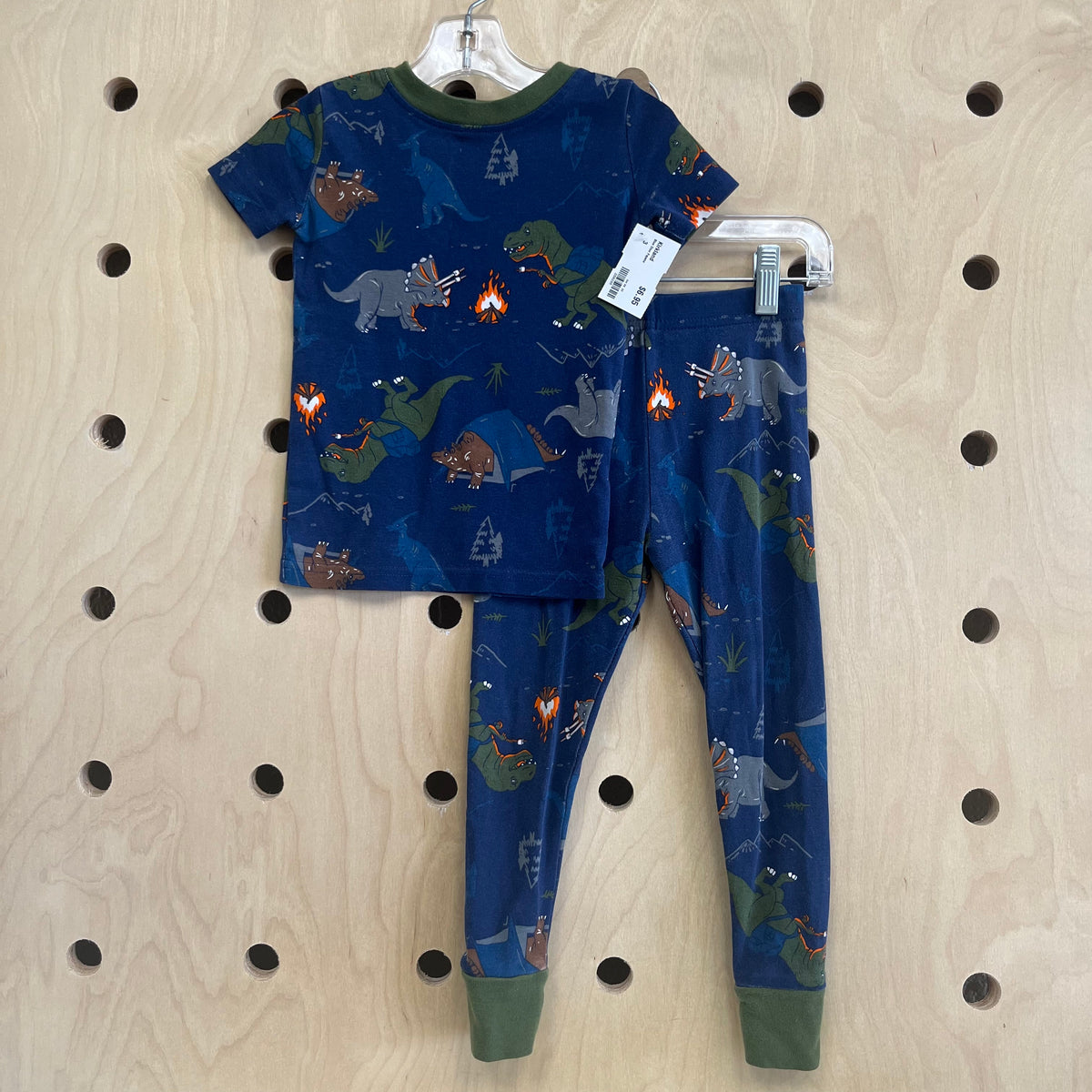 Blue Dino Pajams