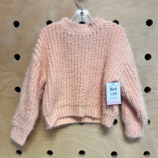 Peach Chunky Knit Sweater