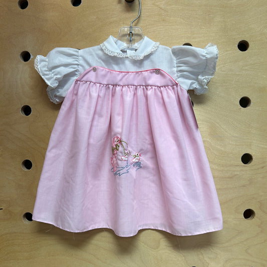 Pink/White Ducks Dress