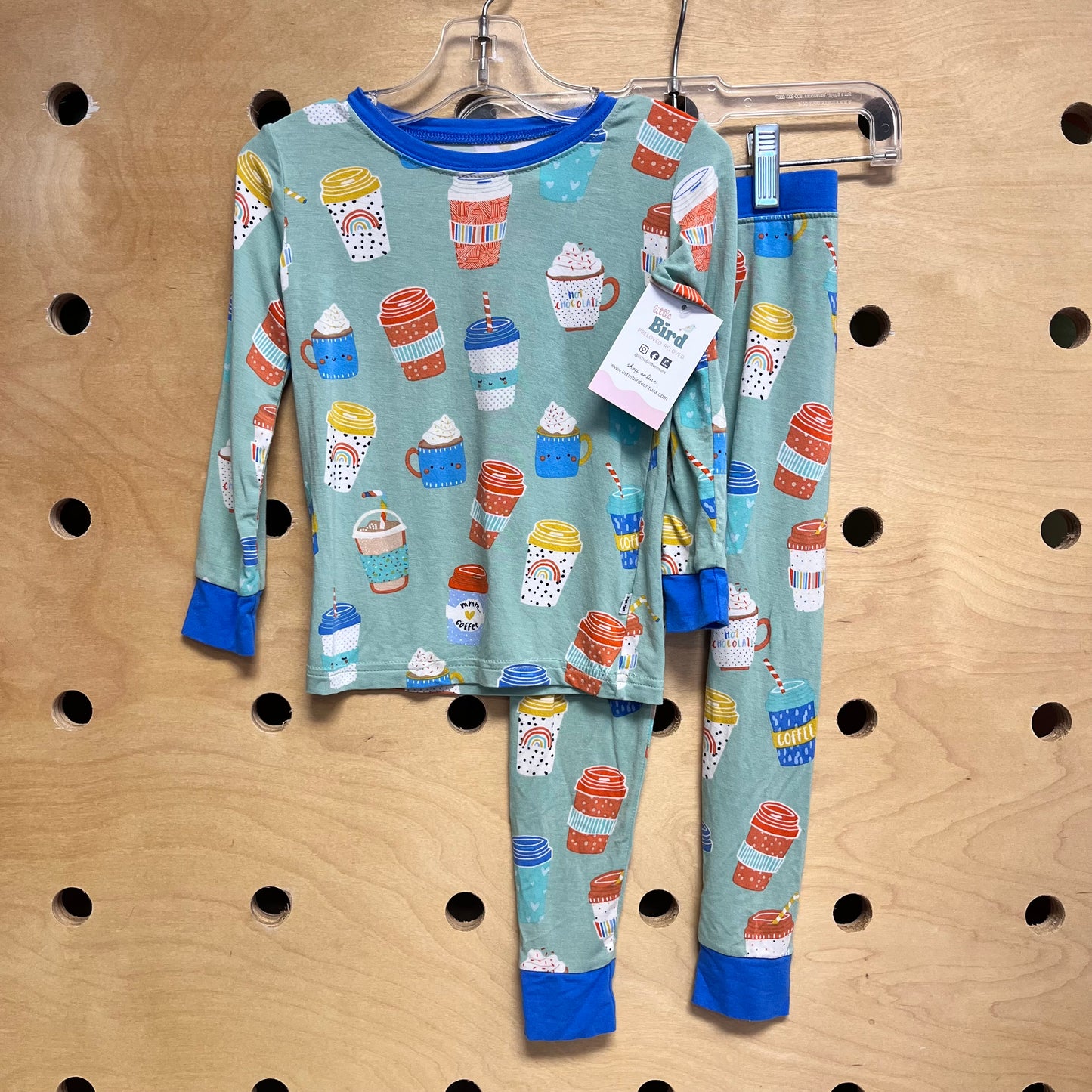 Mint Bamboo Coffees PJ's