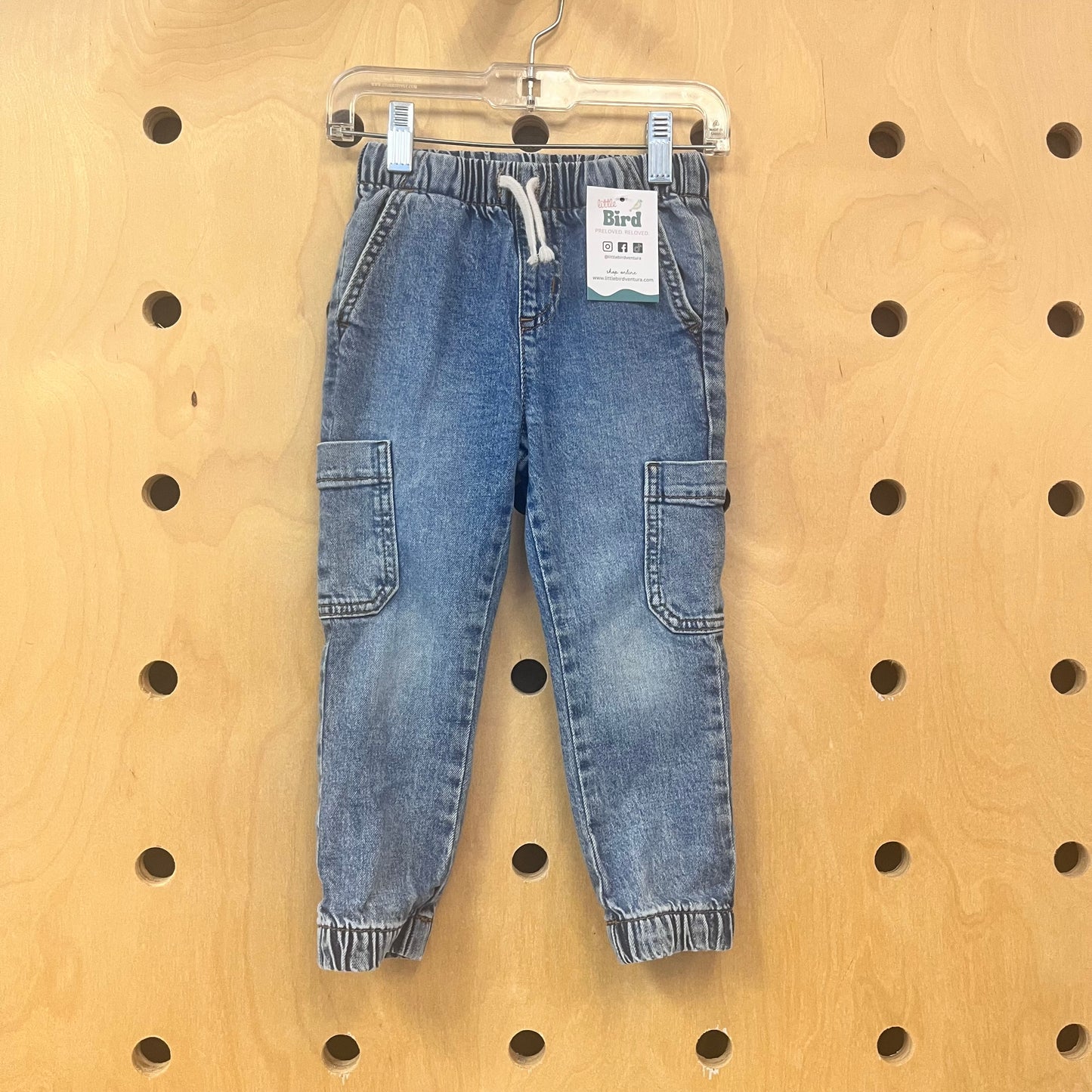 Cargo Denim Joggers
