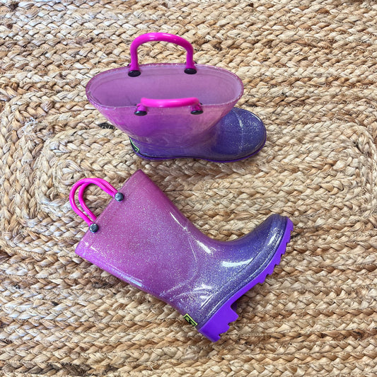 Pink/Purple Ombre Rainboots