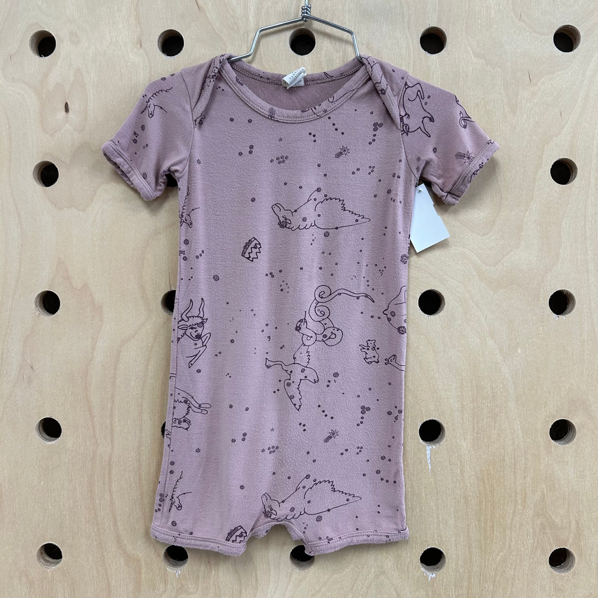 Mauve Organic Celestial Romper