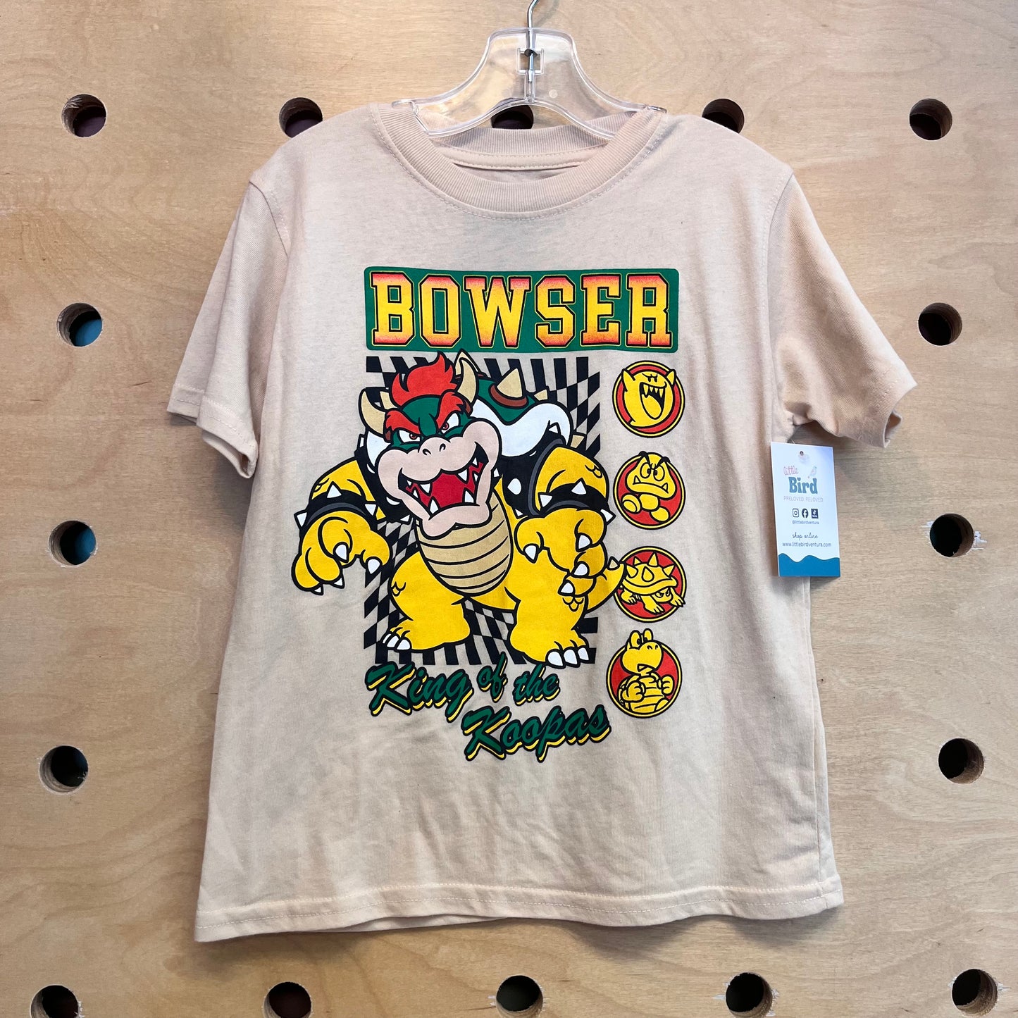Beige Bowser Tee