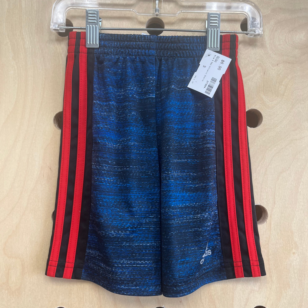 Blue & Red Athletic Shorts