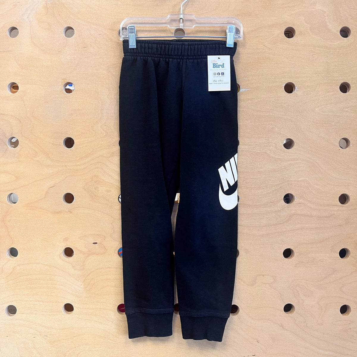 Black Logo Joggers