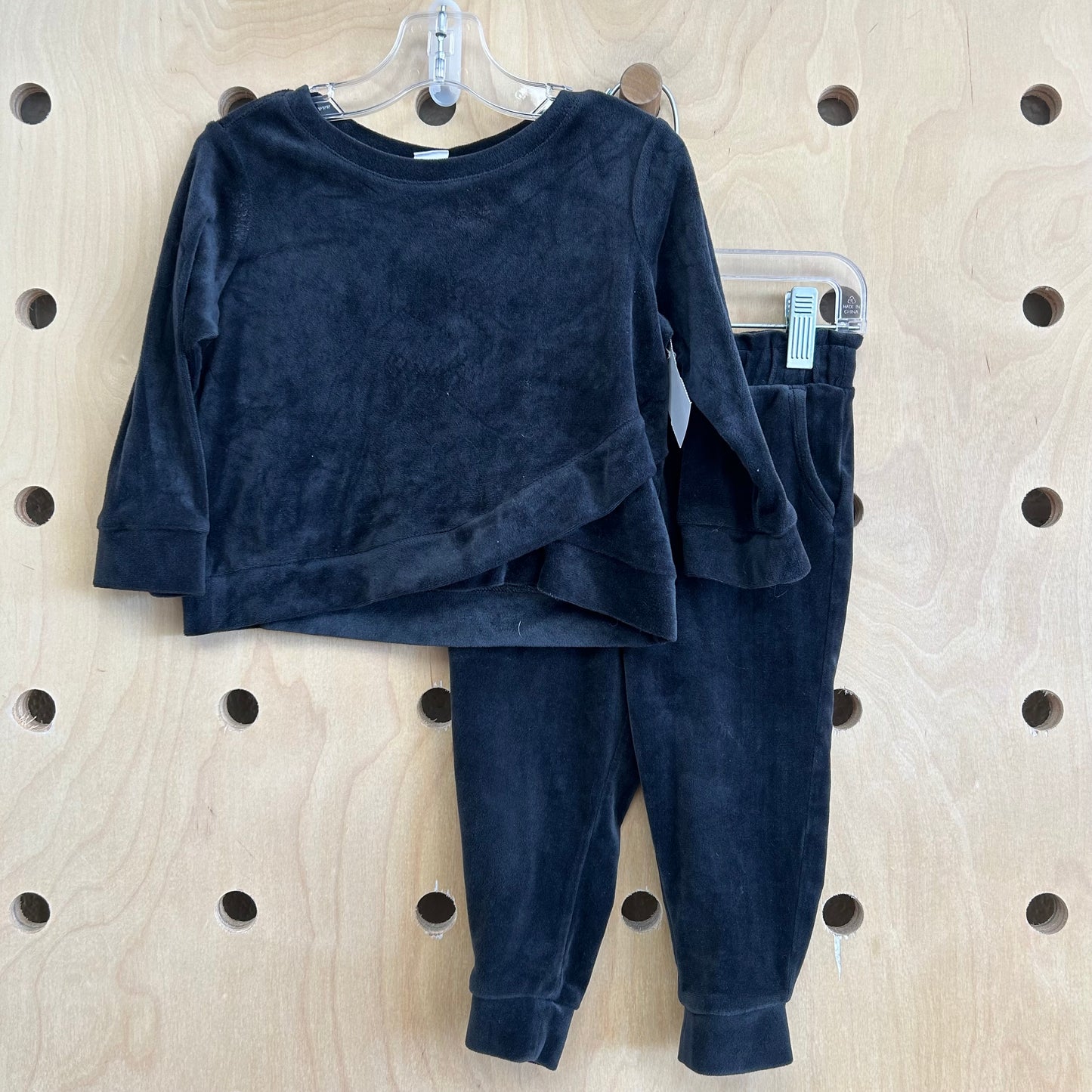 Black Velour Outfit