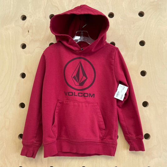 Red Logo Hoodie Pullover