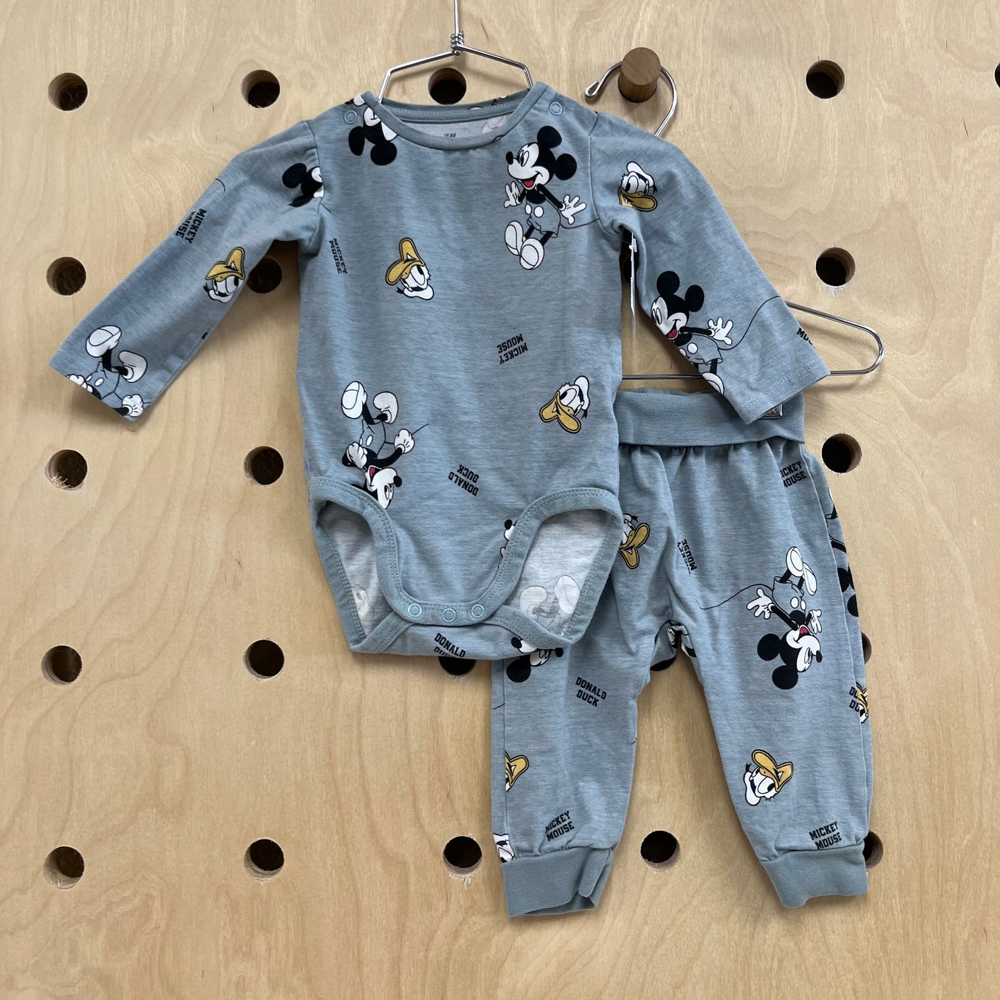 Blue Mickey & Donald Outfit