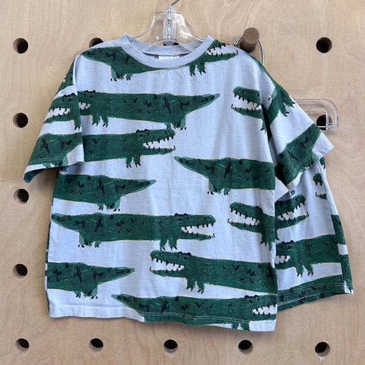 Alligator Oversized Tee & Shorts